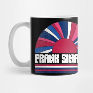 Frank Proud Name Personalized Retro Flowers Beautiful Mug